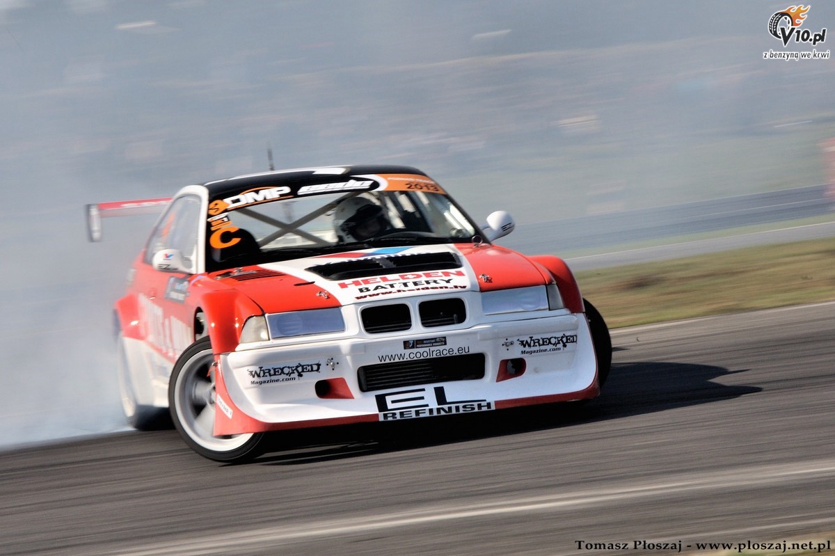 Driftingowe Mistrzostwa Polski - Pozna 2013 w obiektywie Tomasza Poszaja