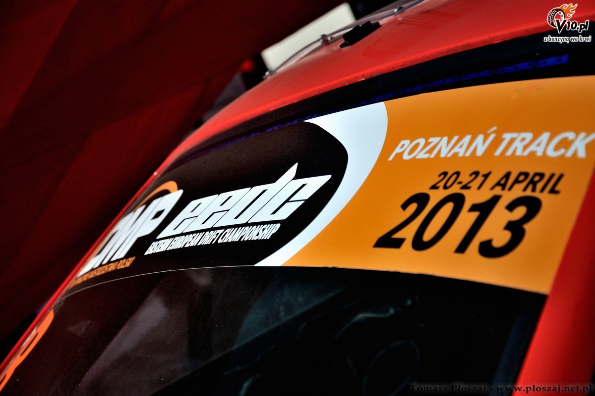 Driftingowe Mistrzostwa Polski - Pozna 2013 w obiektywie Tomasza Poszaja
