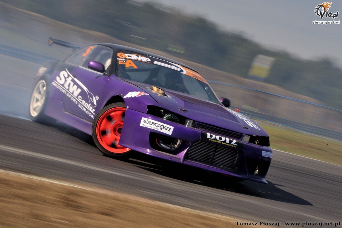 Driftingowe Mistrzostwa Polski - Pozna 2013 w obiektywie Tomasza Poszaja