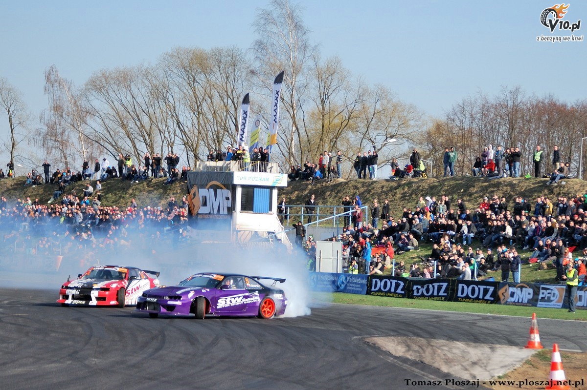 Driftingowe Mistrzostwa Polski - Pozna 2013 w obiektywie Tomasza Poszaja