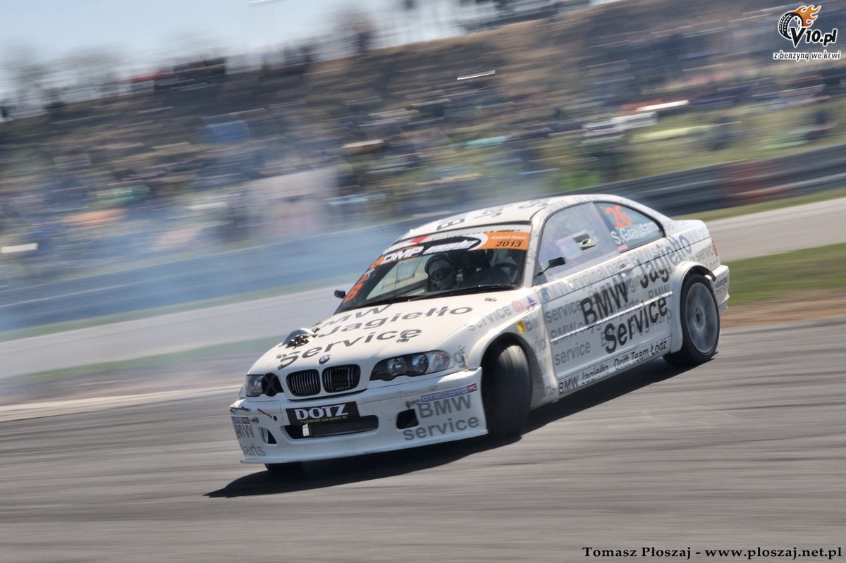 Driftingowe Mistrzostwa Polski - Pozna 2013 w obiektywie Tomasza Poszaja