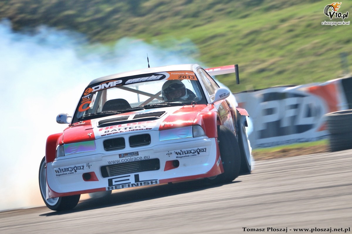 Driftingowe Mistrzostwa Polski - Pozna 2013 w obiektywie Tomasza Poszaja