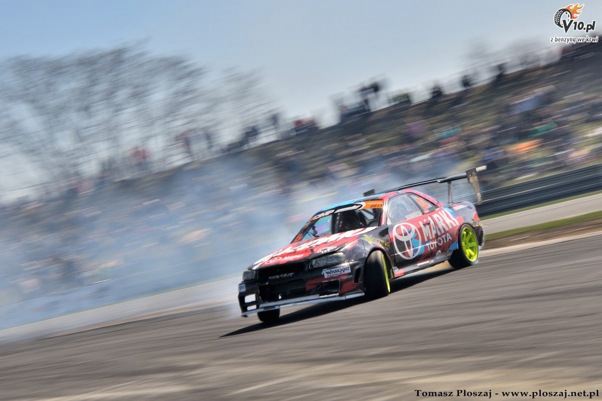 Driftingowe Mistrzostwa Polski - Pozna 2013 w obiektywie Tomasza Poszaja