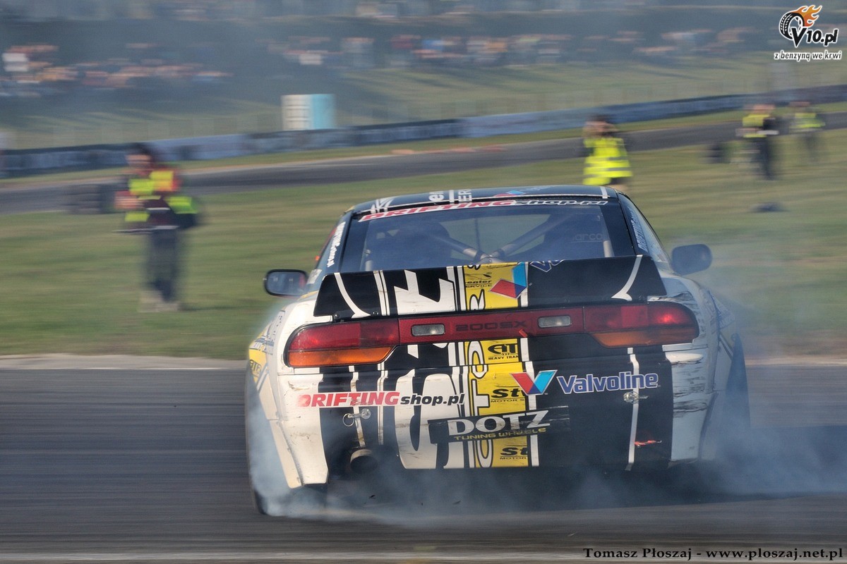 Drifting: Fina� Mistrzostw Polski 2013 na Torze Pozna� w obiektywie Tomasza P�oszaja
