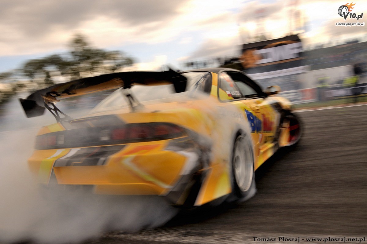 Drifting: Fina� Mistrzostw Polski 2013 na Torze Pozna� w obiektywie Tomasza P�oszaja