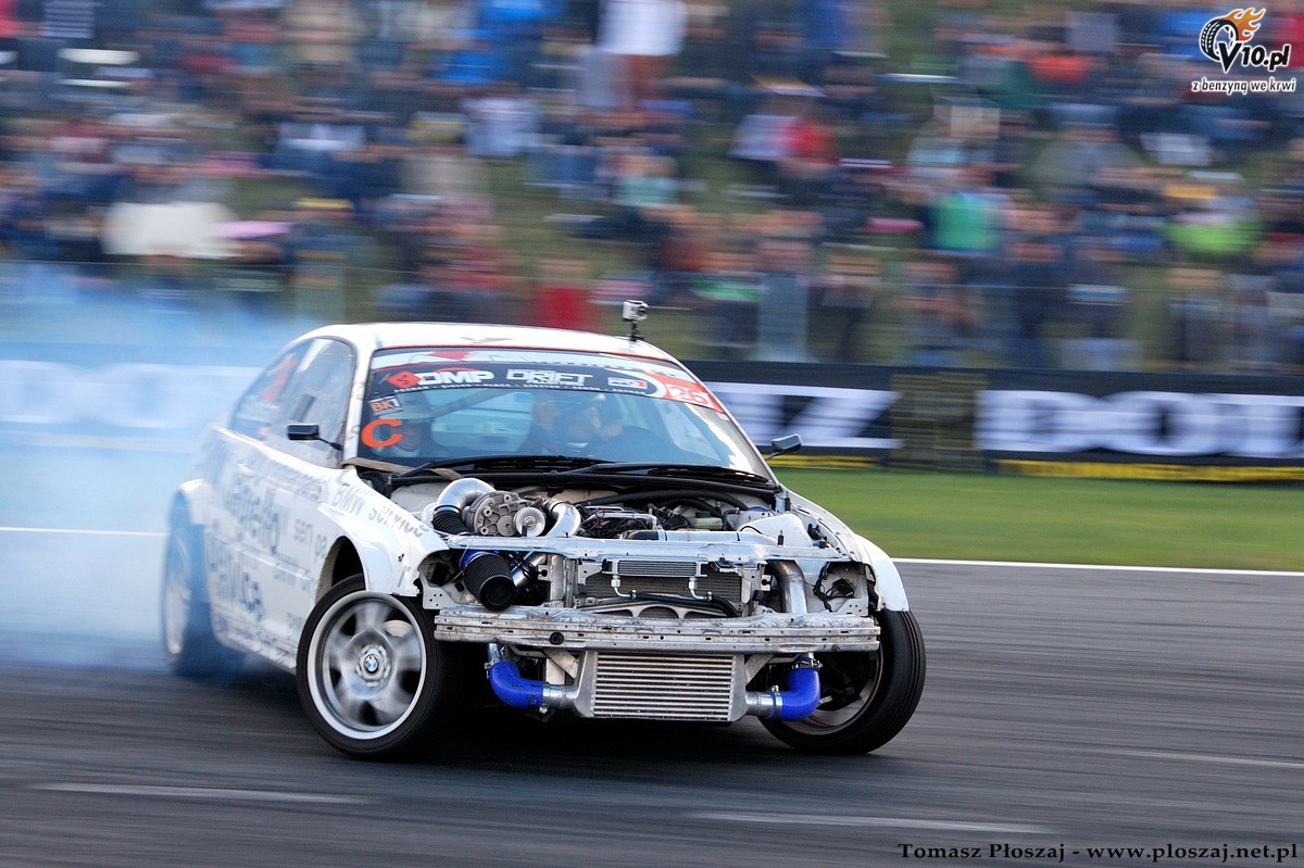 Drifting: Fina� Mistrzostw Polski 2013 na Torze Pozna� w obiektywie Tomasza P�oszaja