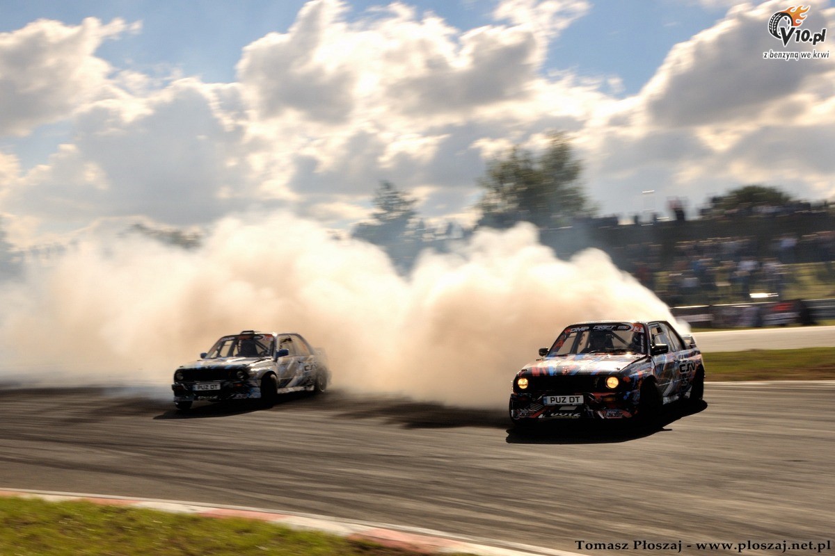 Drifting: Fina� Mistrzostw Polski 2013 na Torze Pozna� w obiektywie Tomasza P�oszaja
