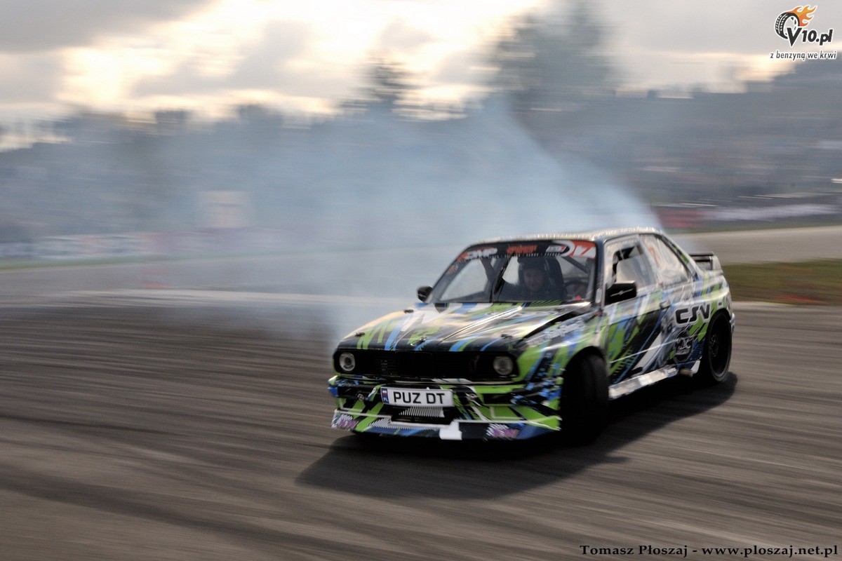 Drifting: Fina� Mistrzostw Polski 2013 na Torze Pozna� w obiektywie Tomasza P�oszaja