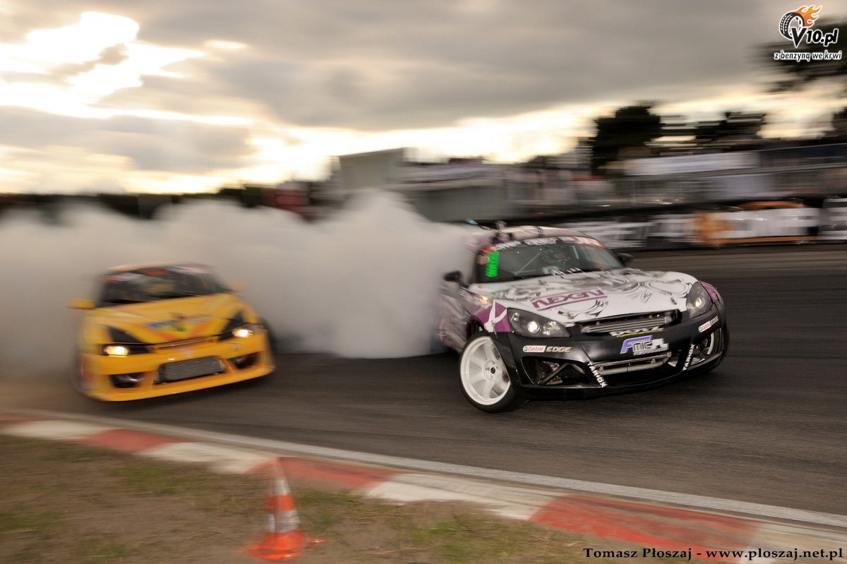 Drifting: Fina� Mistrzostw Polski 2013 na Torze Pozna� w obiektywie Tomasza P�oszaja