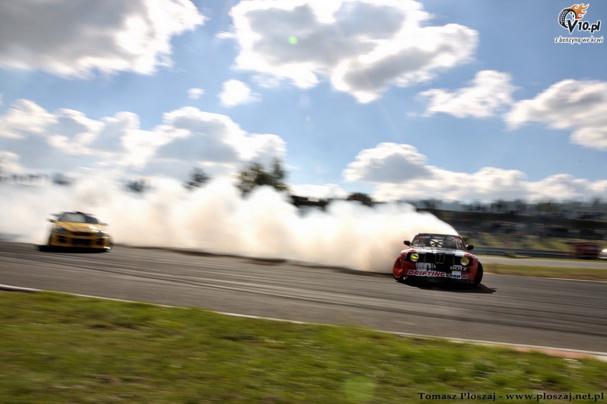 Drifting: Fina� Mistrzostw Polski 2013 na Torze Pozna� w obiektywie Tomasza P�oszaja