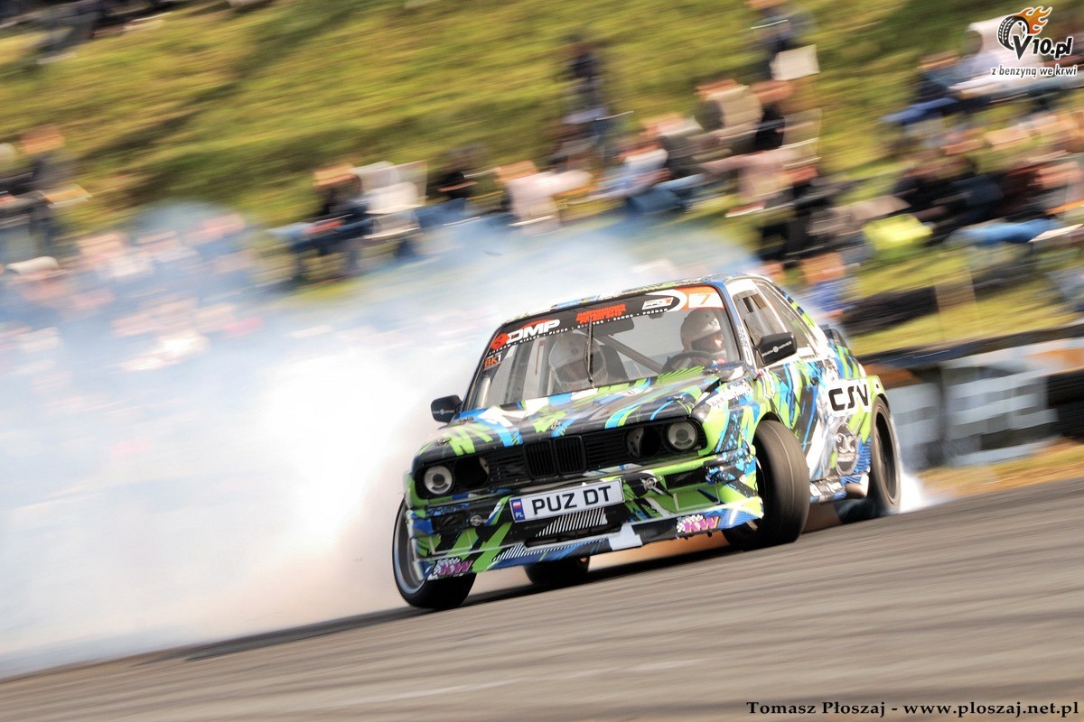 Drifting: Fina� Mistrzostw Polski 2013 na Torze Pozna� w obiektywie Tomasza P�oszaja