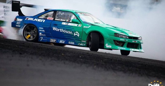 James Deane w Drift Masters European Championship