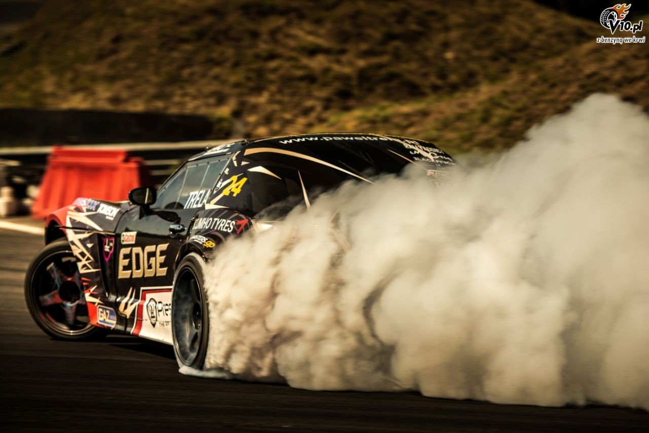 Paweł Trela i jego Opel GT do driftingu