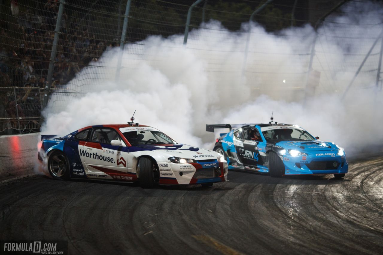 Piotr Więcek w Formule Drift