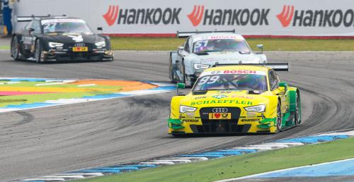 DTM: Rockenfeller zwycięzcą niedzielnych kwalifikacji na przesychającym Hockenheimringu