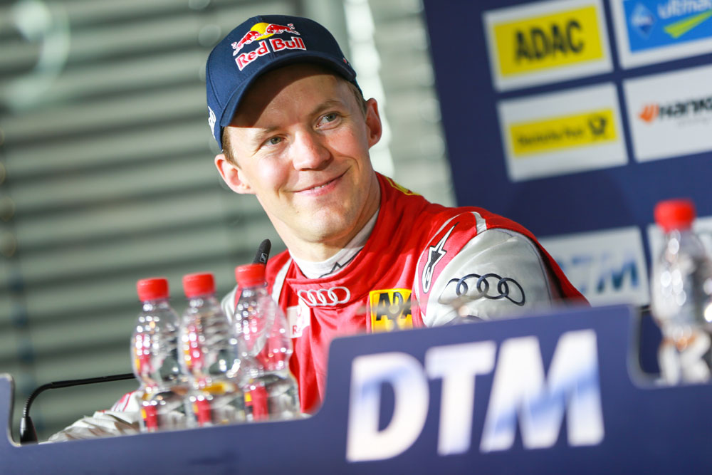 DTM: Ekstrom zdobywa pole position o wos na mokrym Red Bull Ringu