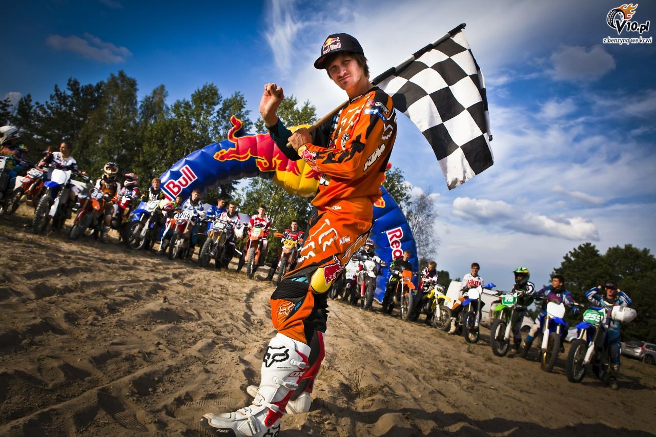 Tadeusz Bausiak przed Red Bull 111 MEGAWATT