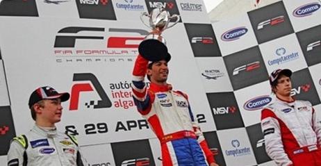 F2, Algarve, 1. Wyścig: Mirocha na podium! Triumf Bachety