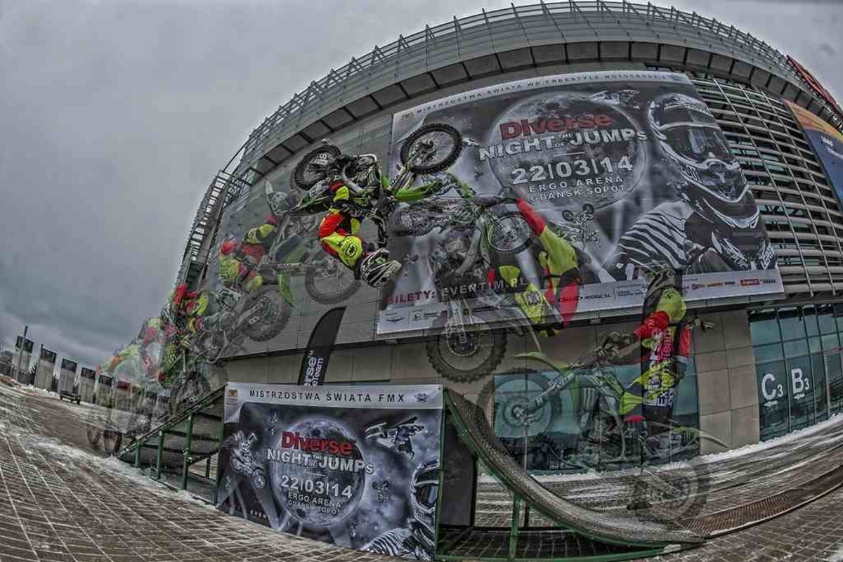 Mistrzostwa wiata FMX 2014 w Ergo Arenie - zapowied