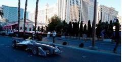Bolid Formuy E na ulicach Las Vegas. Zobacz wideo