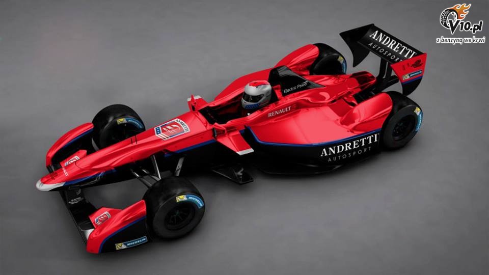 Montagny kierowc Andretti w Formule E