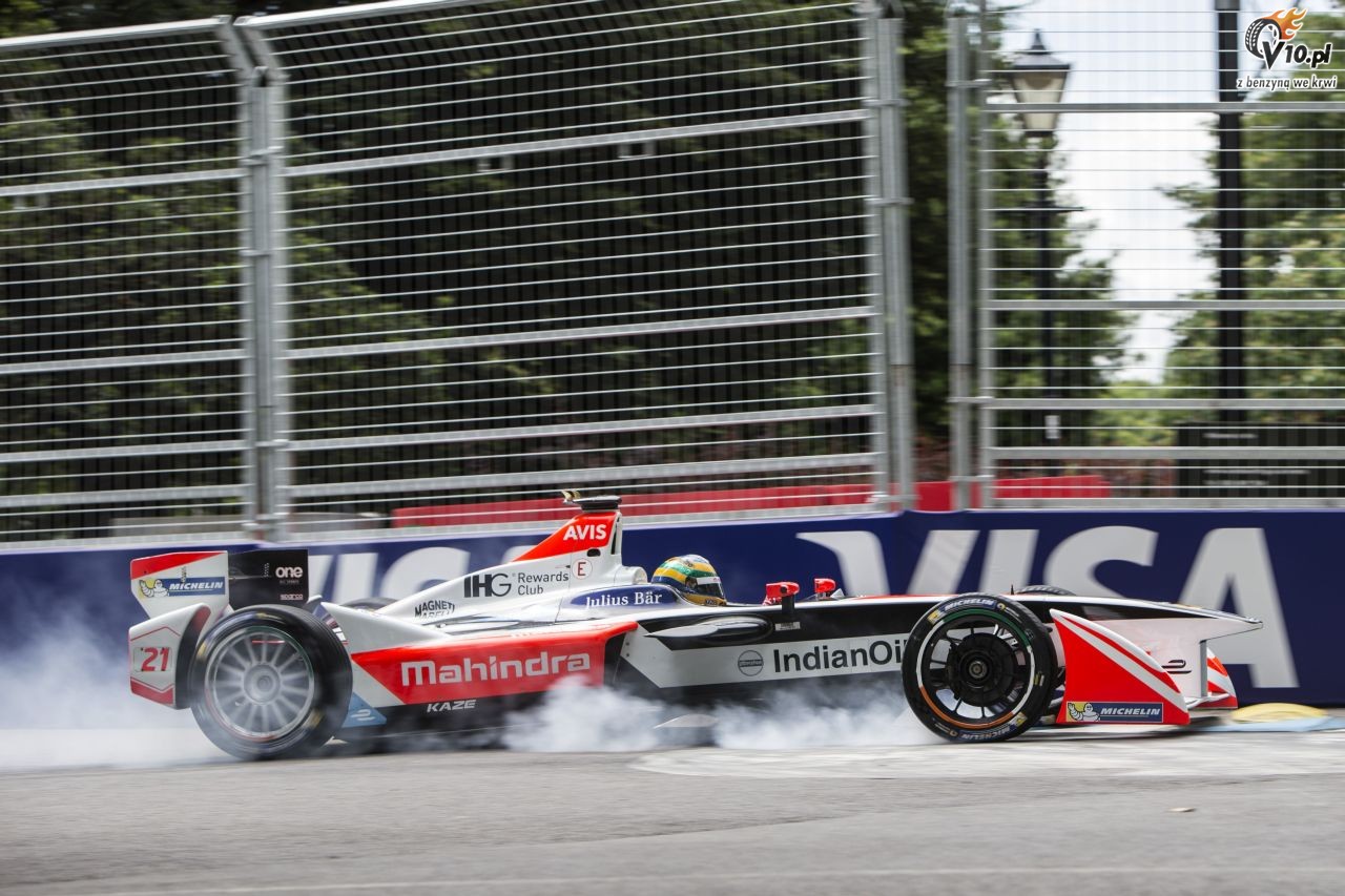 Monteiro na testach w Formule E