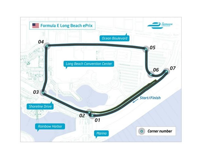 Long Beach w kalendarzu Formuy E