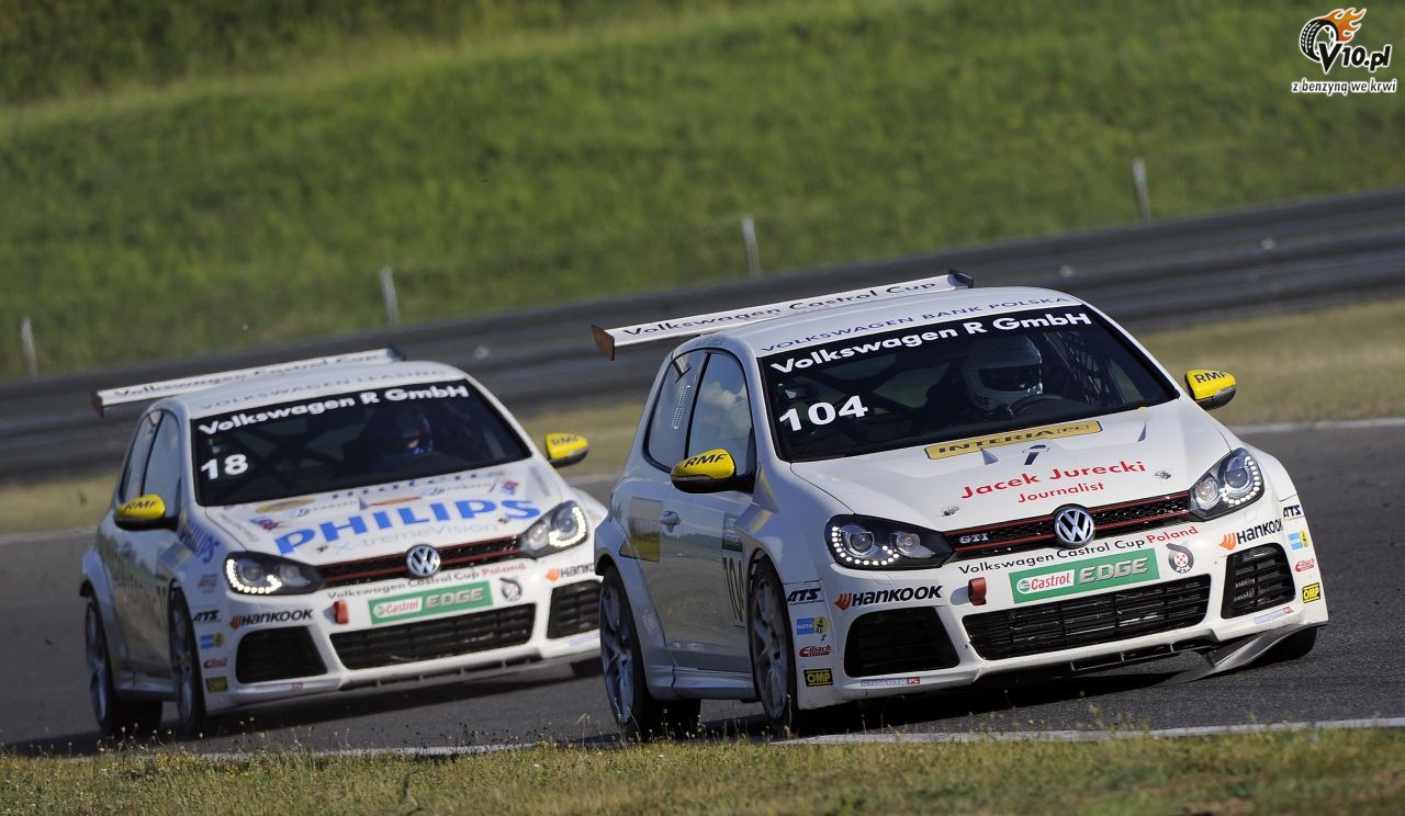 Volkswagen Castrol Cup - Tor Pozna 2013 (druga wizyta)