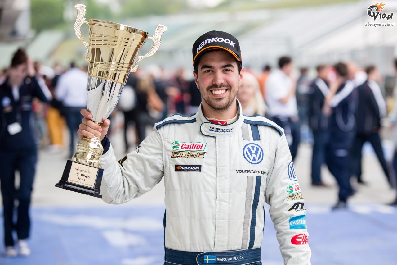 Volkswagen Castrol Cup: Fluch najlepszy take w drugich zawodach na Hungaroringu
