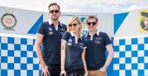 Szulim, Chajzer i Prokop z licencj wycigow w Volkswagen Castrol Cup