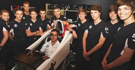 Formua BMW Talent Cup 2012: Gosia Rdest trenowaa z Andy Priaulxem