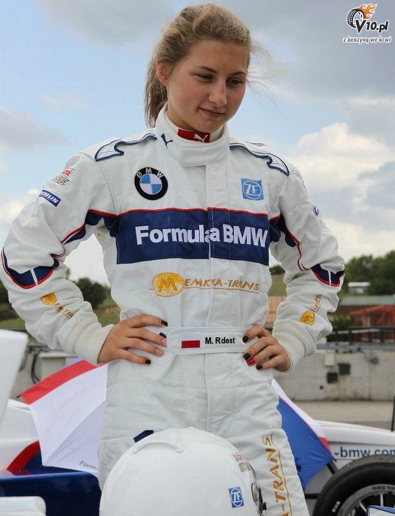 Gosia Rdest dziesita w finale Formua BMW Talent Cup 2012