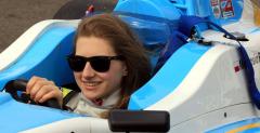 Gosia Rdest dostaa wskazwki od Marka Webbera podczas weekendu wycigowego BRDC F4 na Silverstone