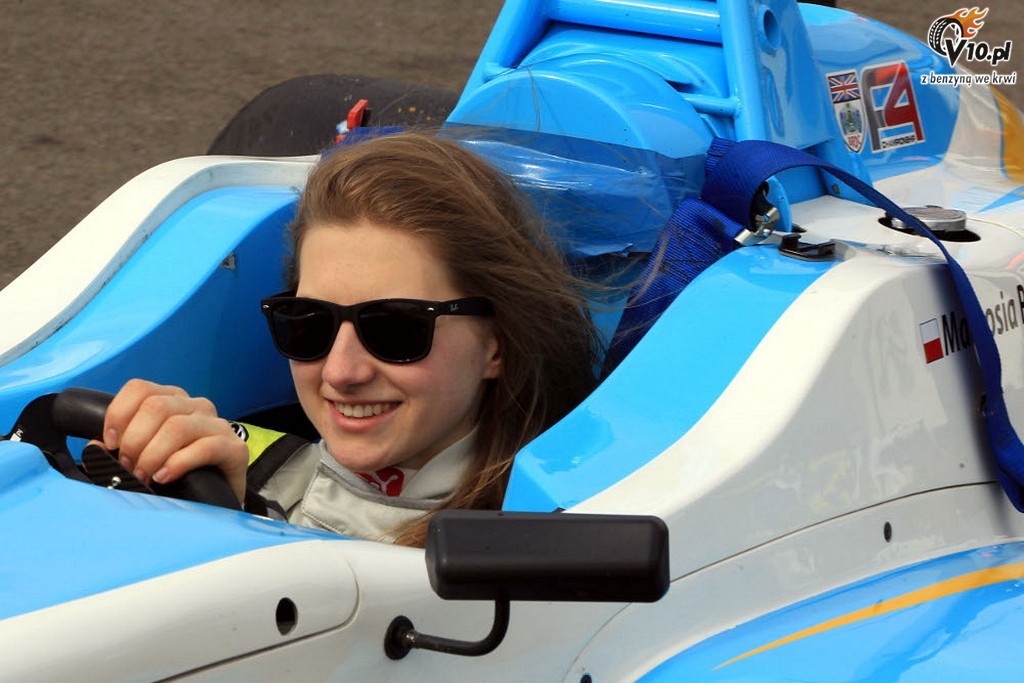 Trudny pocztek przygody Gosii Rdest z brytyjsk Formu 4 na Silverstone