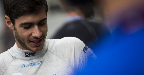 Rene Binder zadebiutował za kierownicą bolidu F1