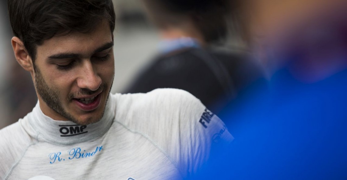 Rene Binder zadebiutował za kierownicą bolidu F1