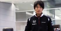 Nobuharu Matsushita kierowc testowym McLaren-Honda