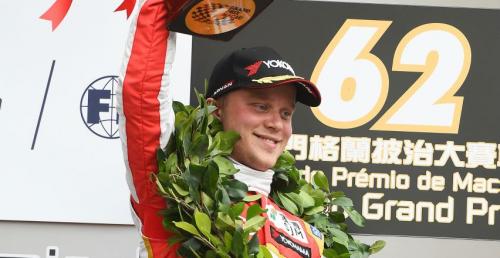Rosenqvist drugi raz z rzdu wygra wycig F3 w Makau