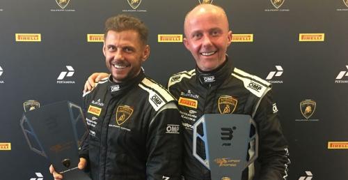 Myszkowski i Lewandowski znw na podium w Lamborghini Super Trofeo Middle East