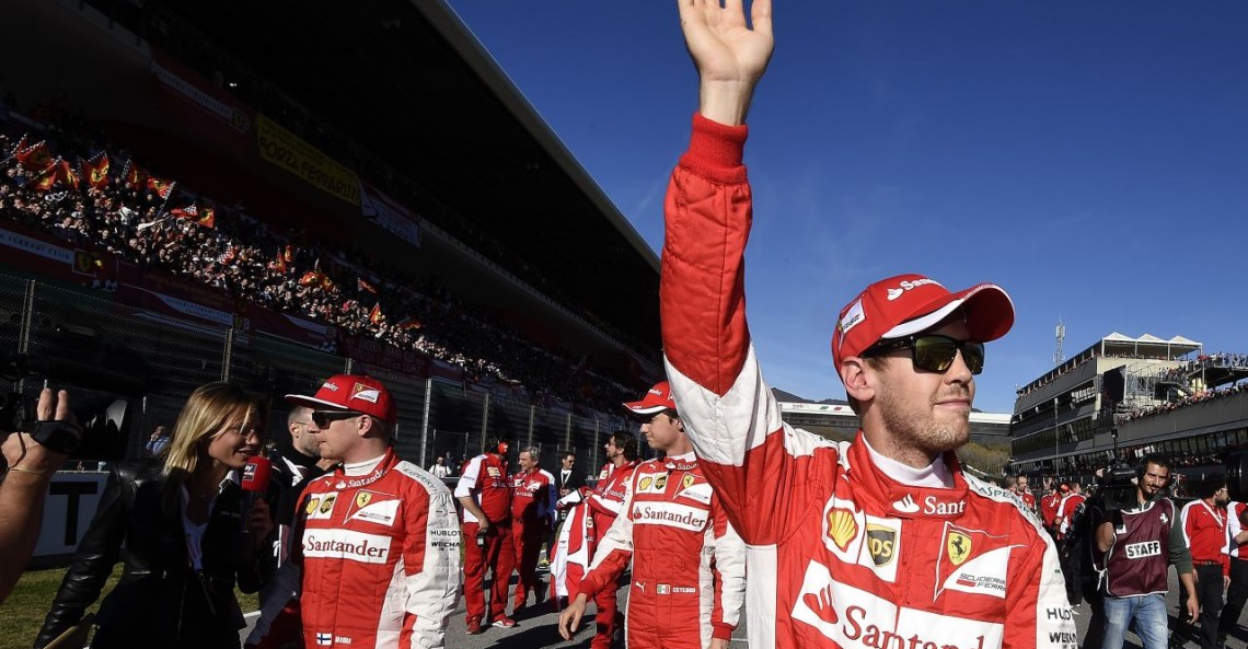 Vettel większym