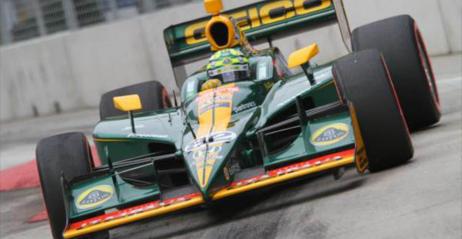 Wideo: Stracił hamulce przy 300 km/h i dojechał na podium IndyCar