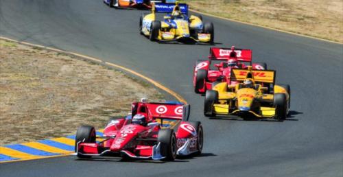 IndyCar: Dixon wygrywa pokręcony wyścig na Sonoma Raceway po trzęsieniu ziemi