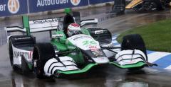 IndyCar: Sensacyjna wygrana Munoza w deszczowym wycigu w Detroit