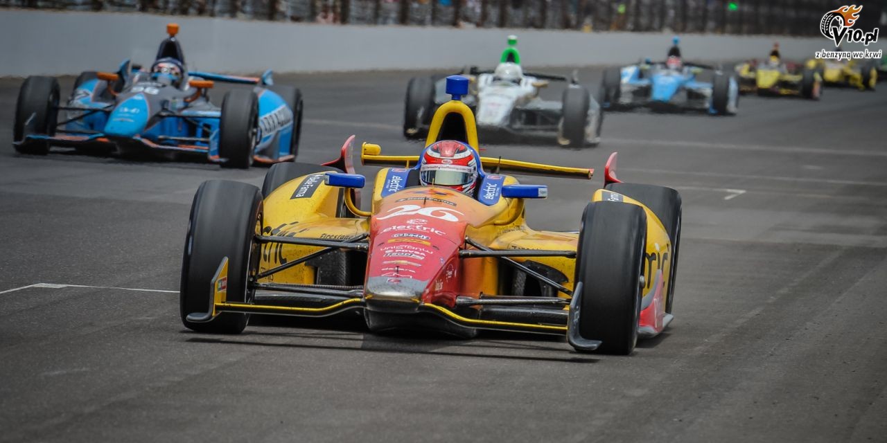 Carlos Munoz na stae w IndyCar