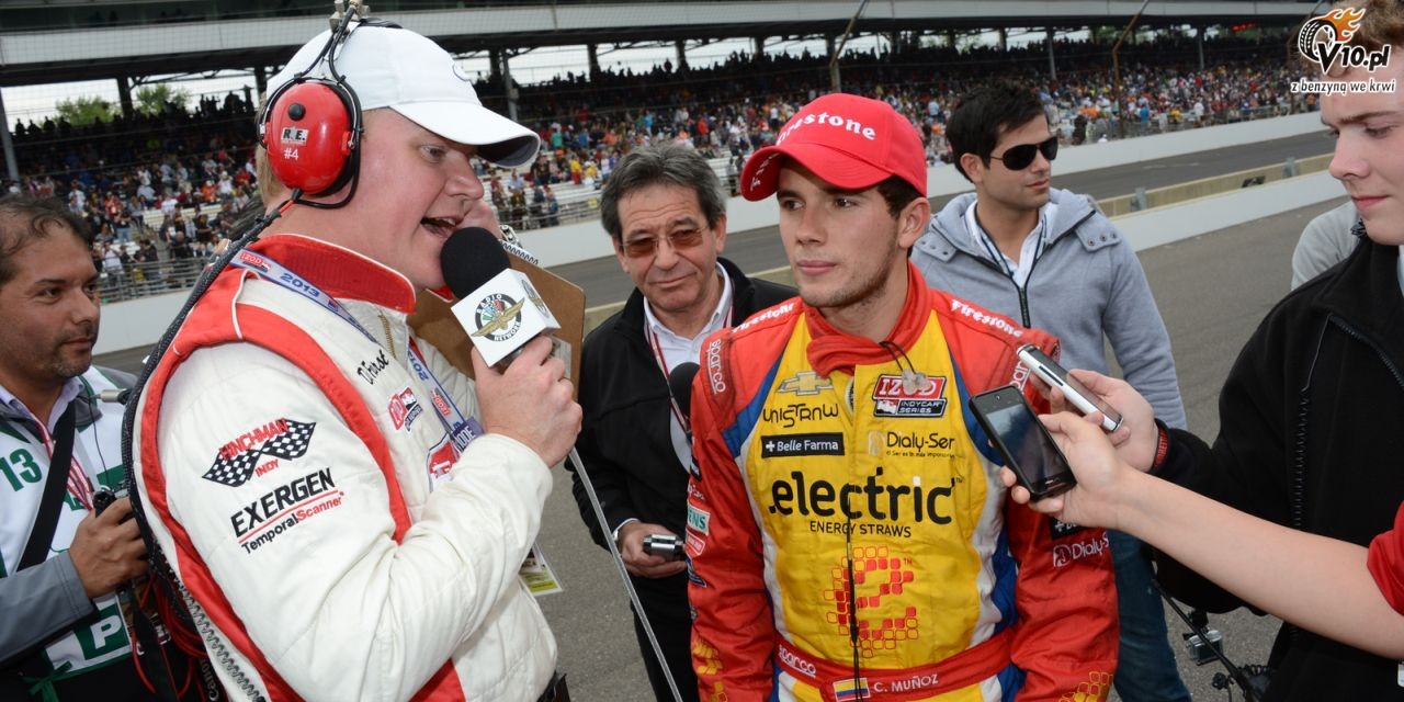 Carlos Munoz na stae w IndyCar