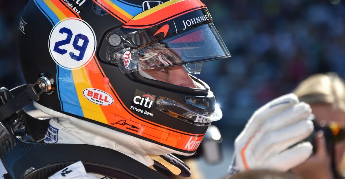 Alonso wystartuje w GP USA w kasku z Indianapolis 500