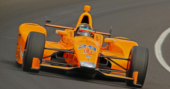 Alonso siódmy w pierwszej części kwalifikacji do Indianapolis 500