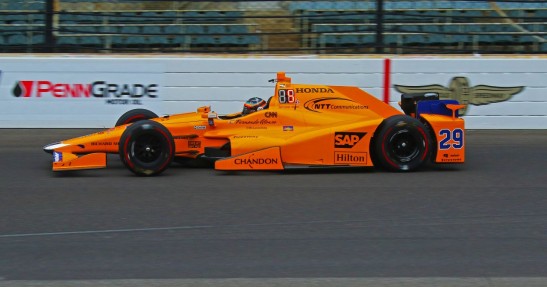 Alonso siódmy w pierwszej części kwalifikacji do Indianapolis 500