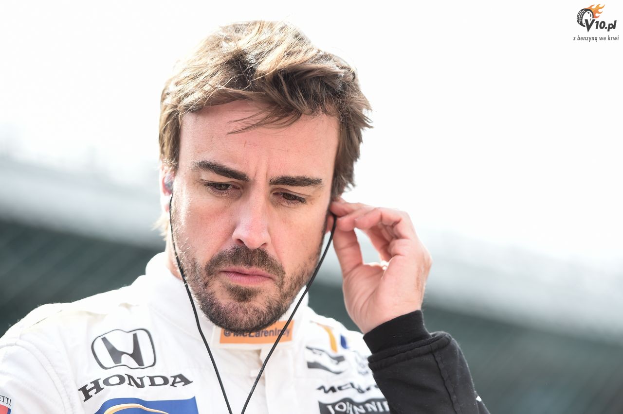 Alonso testował przed debiutem w Indianapolis 500, z marszu zaliczył wymagany program