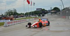 IndyCar: Franchitti wygrał pierwsze kwalifikacje w Detroit, ale pole position dla Viso